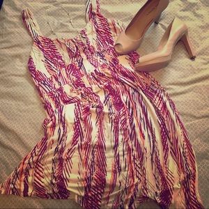 Abstract Print Jersey Apt 9 Dress